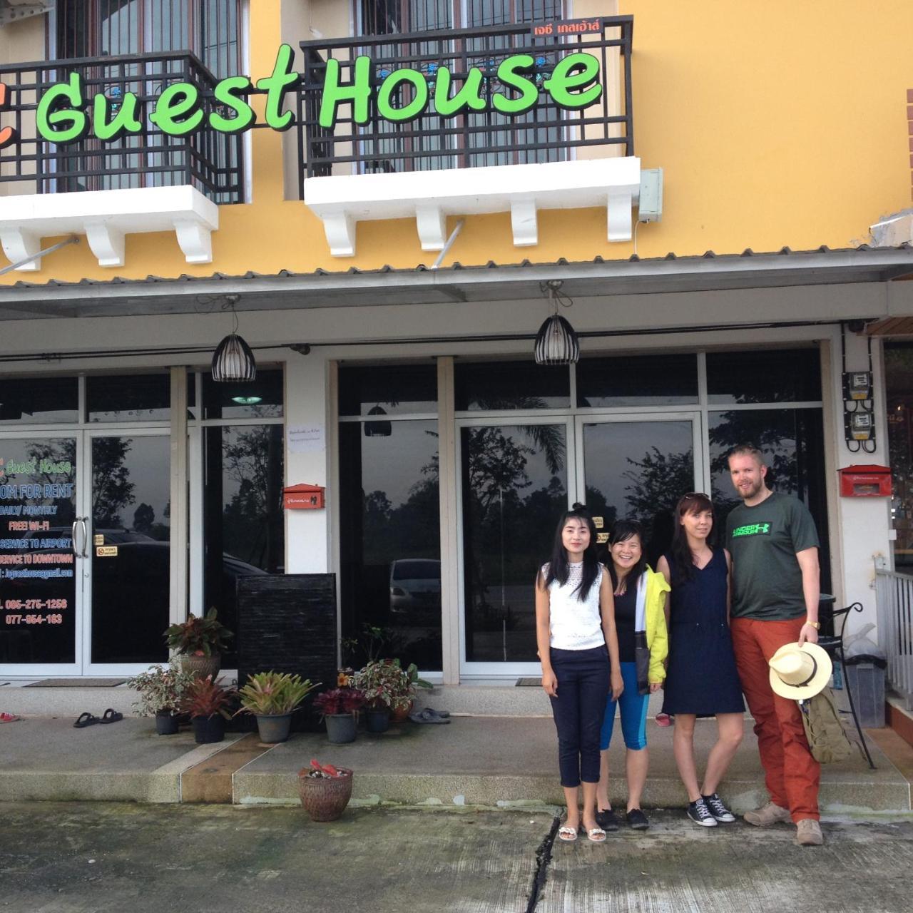Jc Guesthouse @ Suratthani Airport Surat Thani Exterior photo